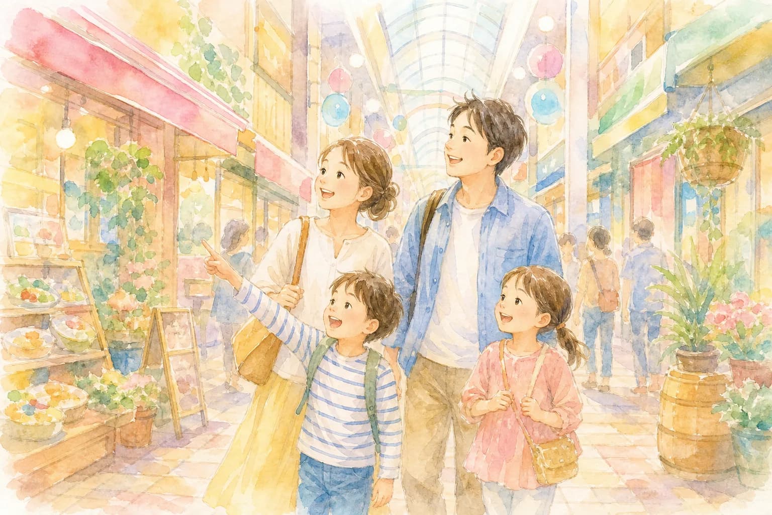 平塚駅前の商店街でお昼ごはん