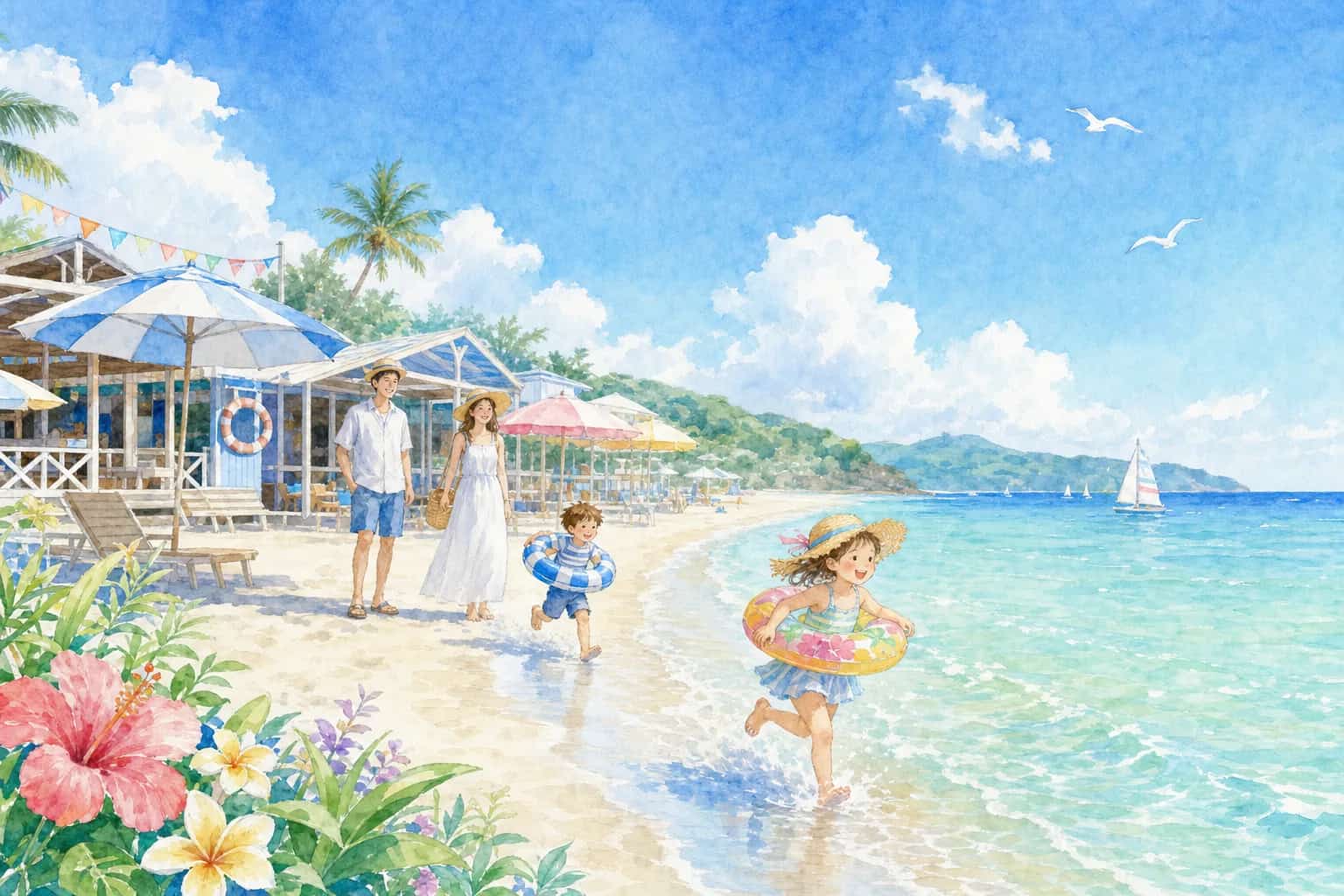 2026年 一色海岸(一色海水浴場) 1日満喫コース