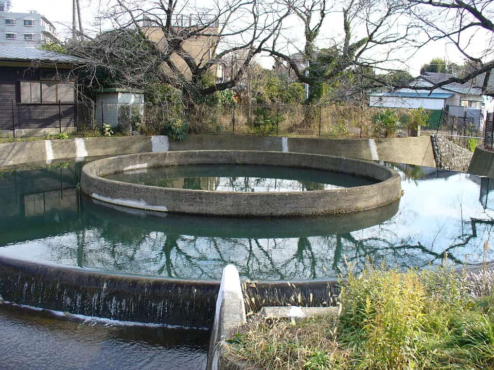 久地円筒分水