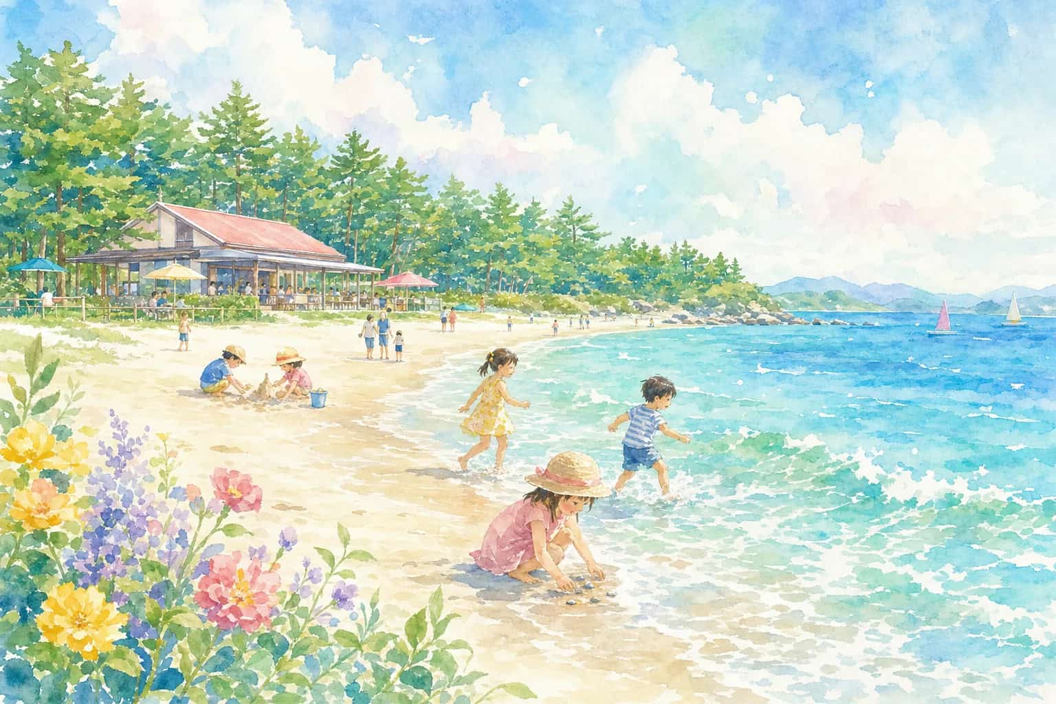 根浜海岸海水浴場