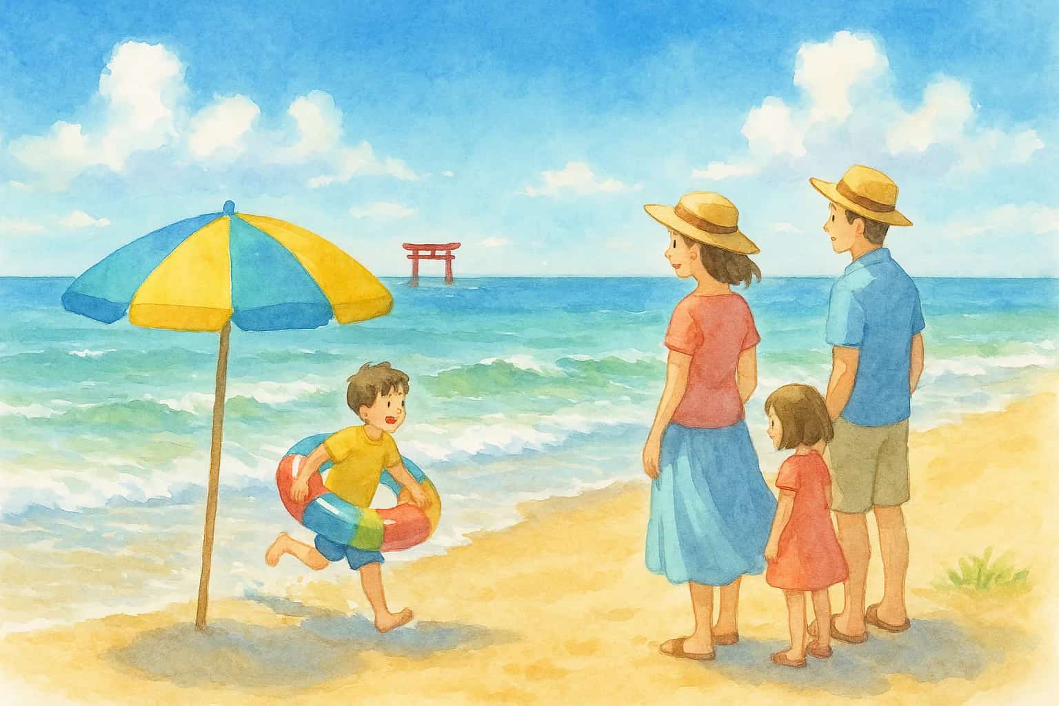 2026年 大洗サンビーチ海水浴場 1日満喫コース