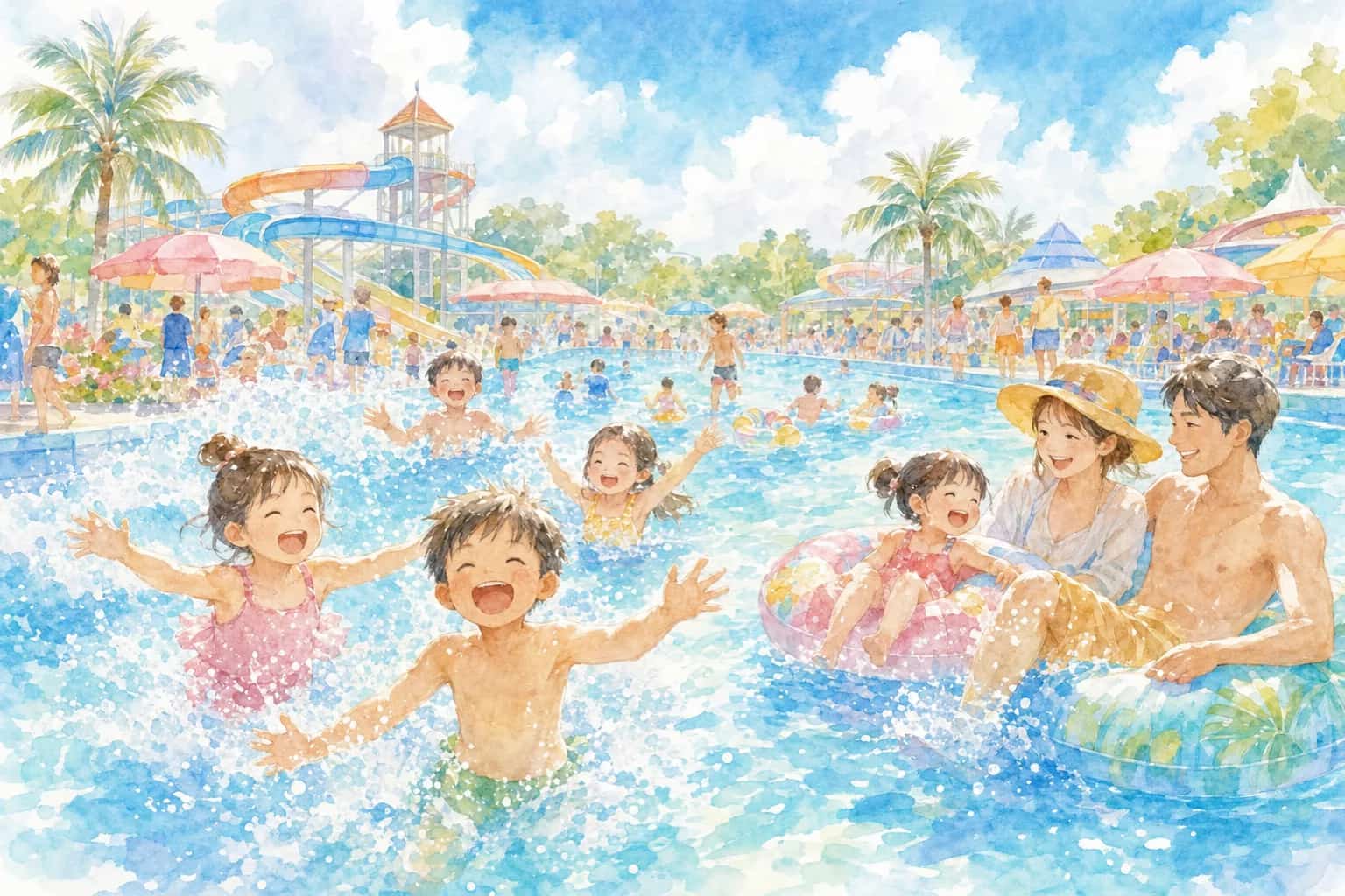 山の下海浜公園プール