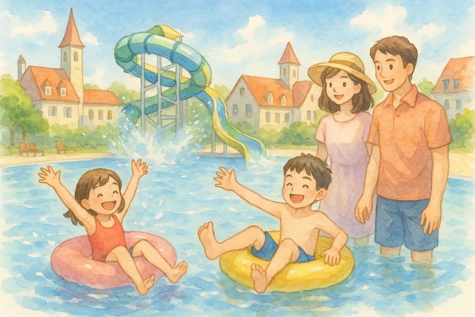 2026年 ハウステンボス ウォーターガーデン(RIDE ON SUMMER'26 グランドサマープール) 1日満喫コース