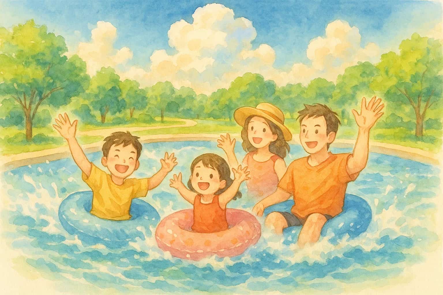 2026年 県民公園太閤山ランド プール広場 1日満喫コース