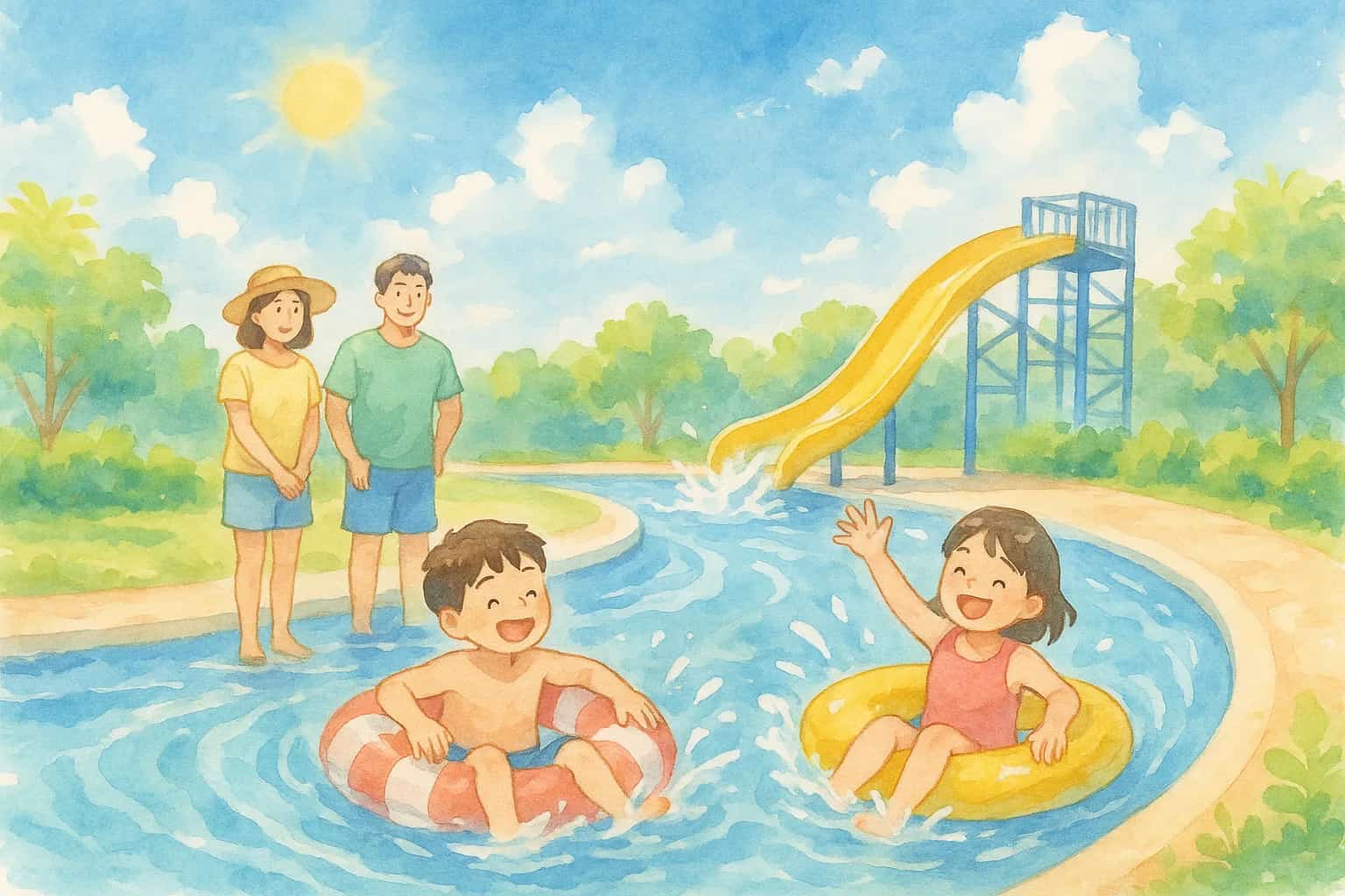 2026年 わいわいプール(長崎県立総合運動公園) 1日満喫コース