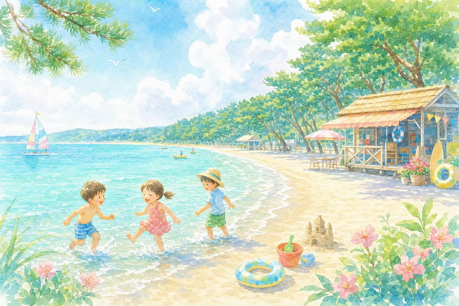 阿児の松原海水浴場
