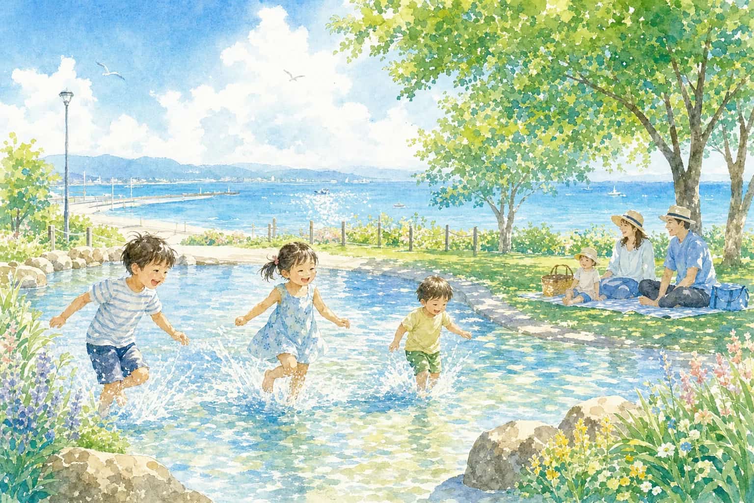 2026年 箕田公園 水遊び場 1日満喫コース
