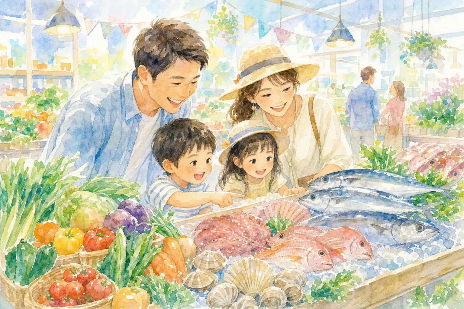 海の駅 九十九里 鮮魚直売コーナー