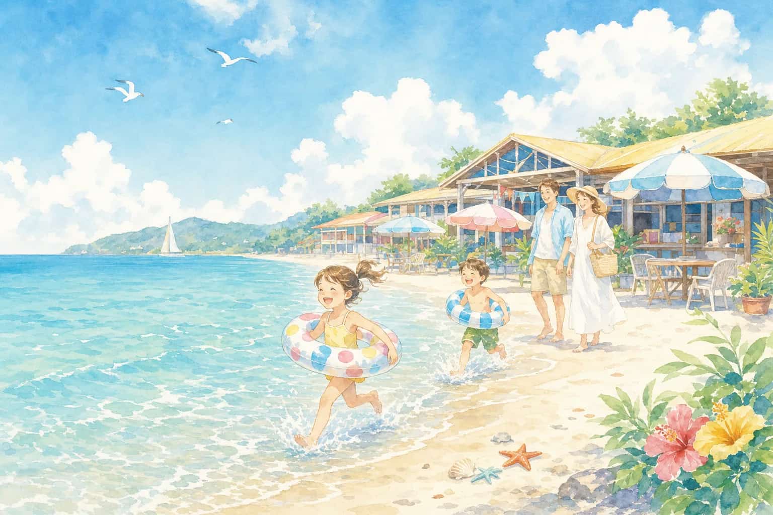 2026年 吉浜海水浴場(湯河原海水浴場) 1日満喫コース