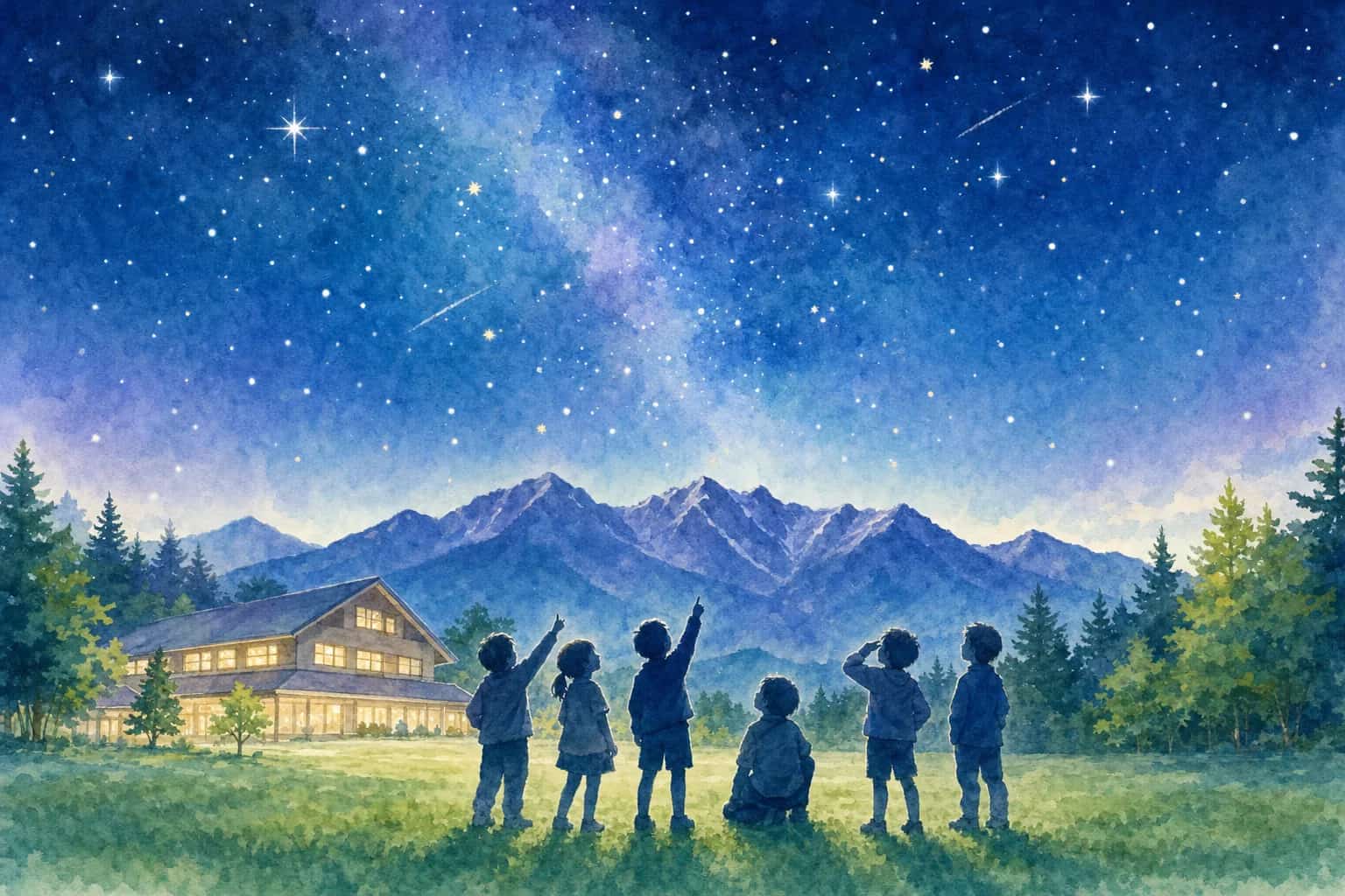 2026年 山梨县立八岳少年自然之家星空一日尽享行程