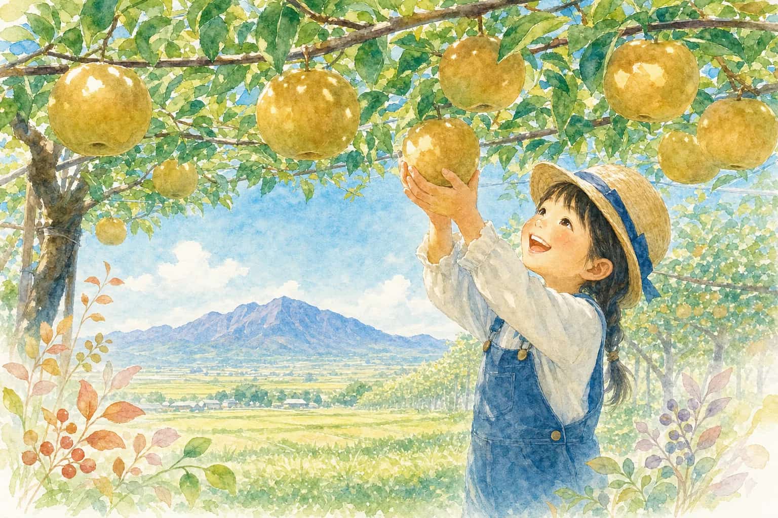 2026年 小杉農園(梨狩り)の味覚狩り 1日満喫コース
