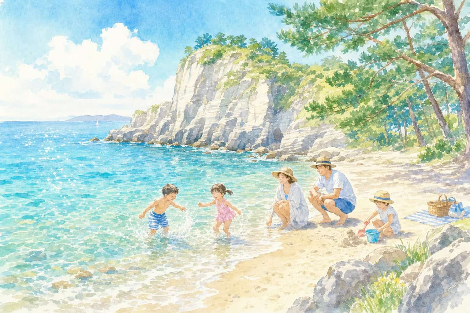 浄土ヶ浜海水浴場