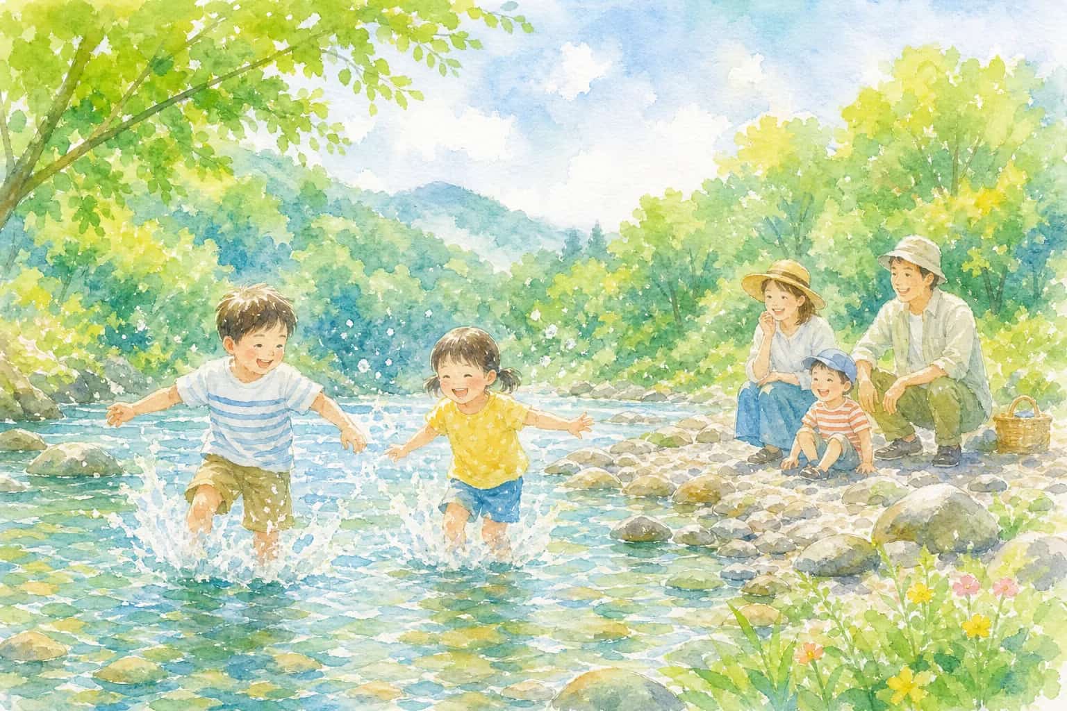 相模川自然の村公園(四季の小川)