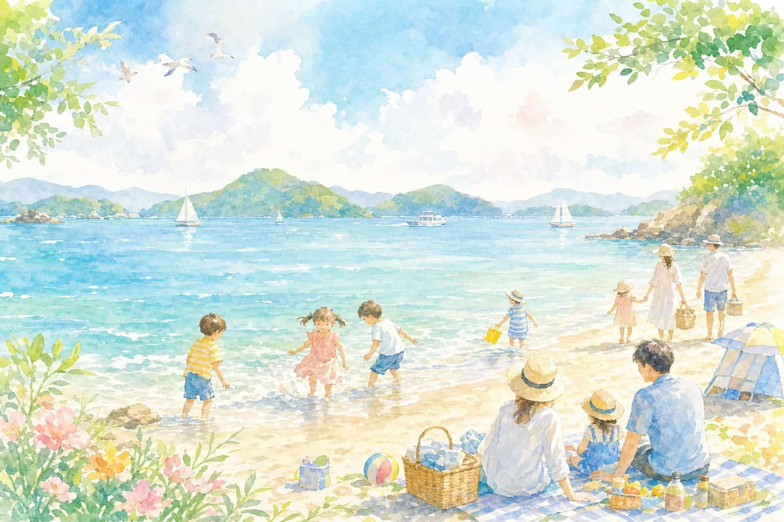 大久野島海水浴場