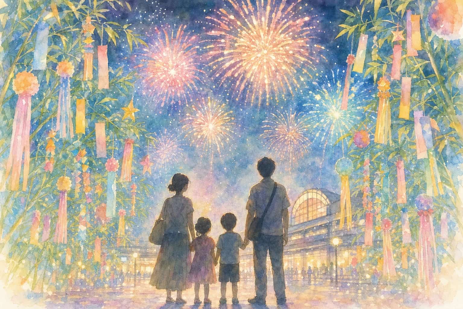 小川町七夕まつり(小川町駅周辺)