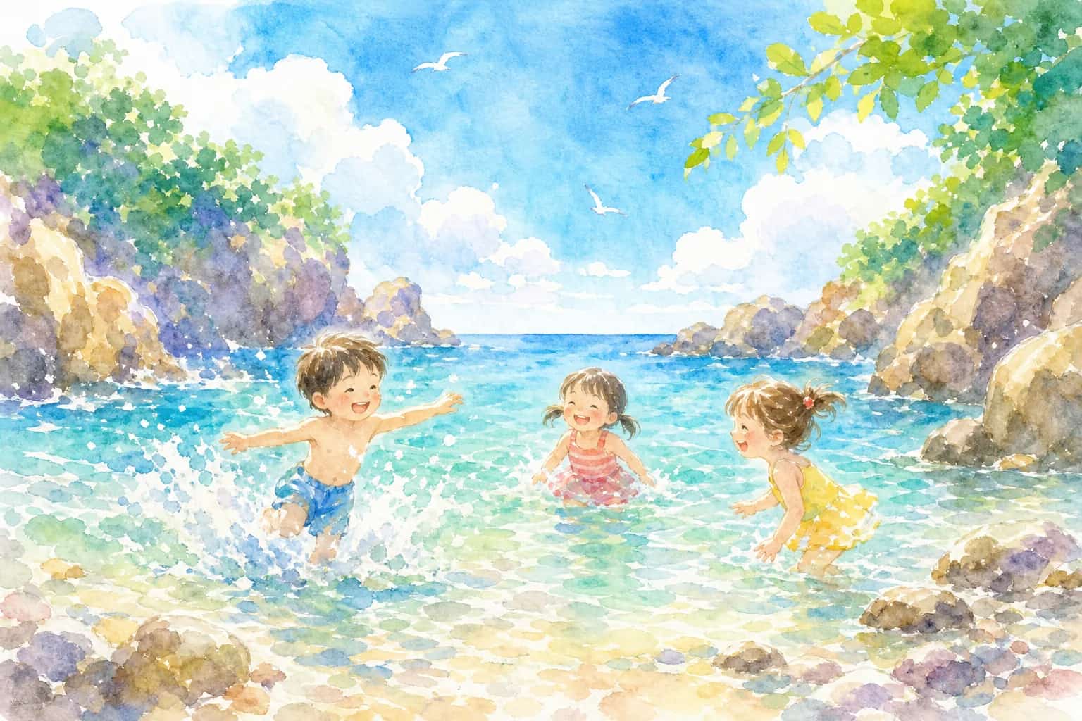 岩海水浴場