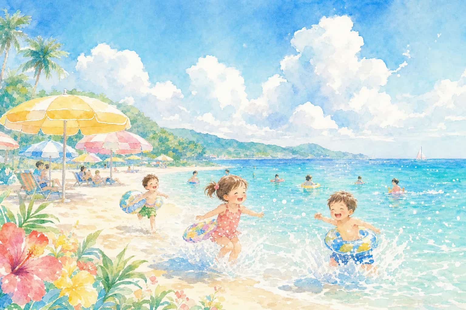 伊王島海水浴場(コスタ・デル・ソル/アイランドビーチクラブ)