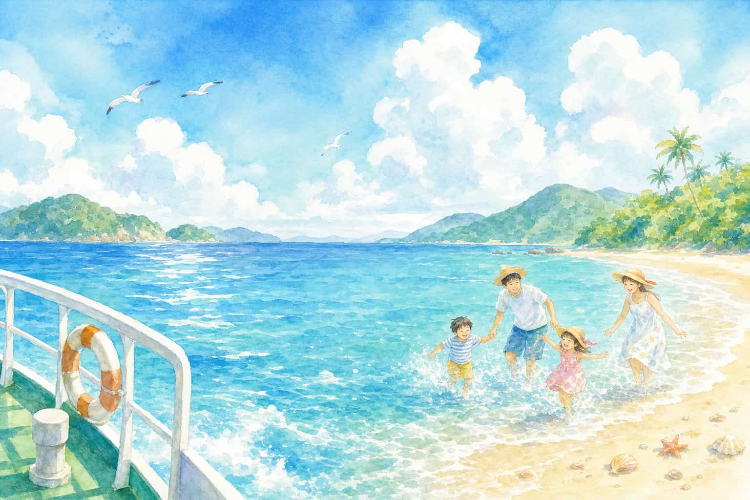 黒島キャンプ海水浴場