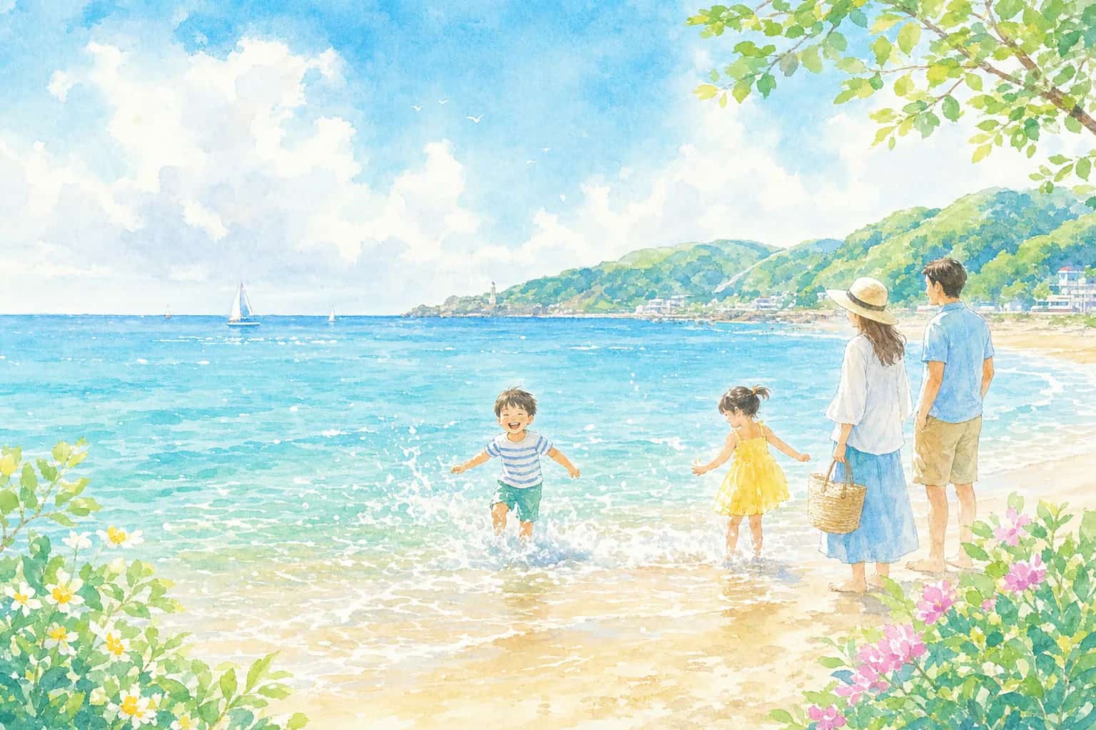 2026年 長浜海水浴場(神奈川県)1日満喫コース