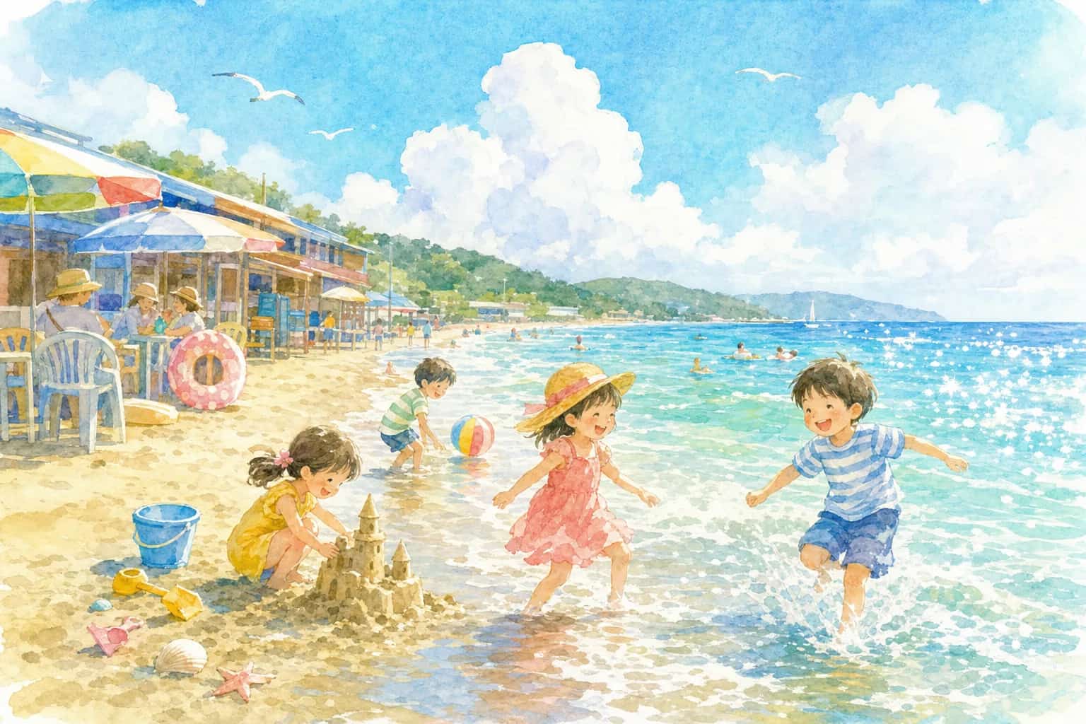 桂浜海水浴場