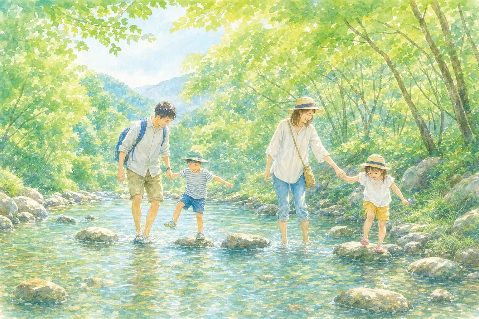 2026年 板取川(モネの池周辺・板取キャンプ場) 1日満喫コース