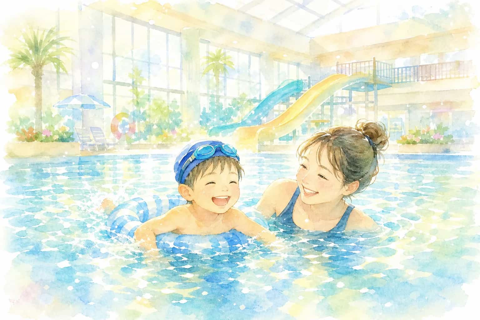 秋葉台公園プール(屋内25mプール)