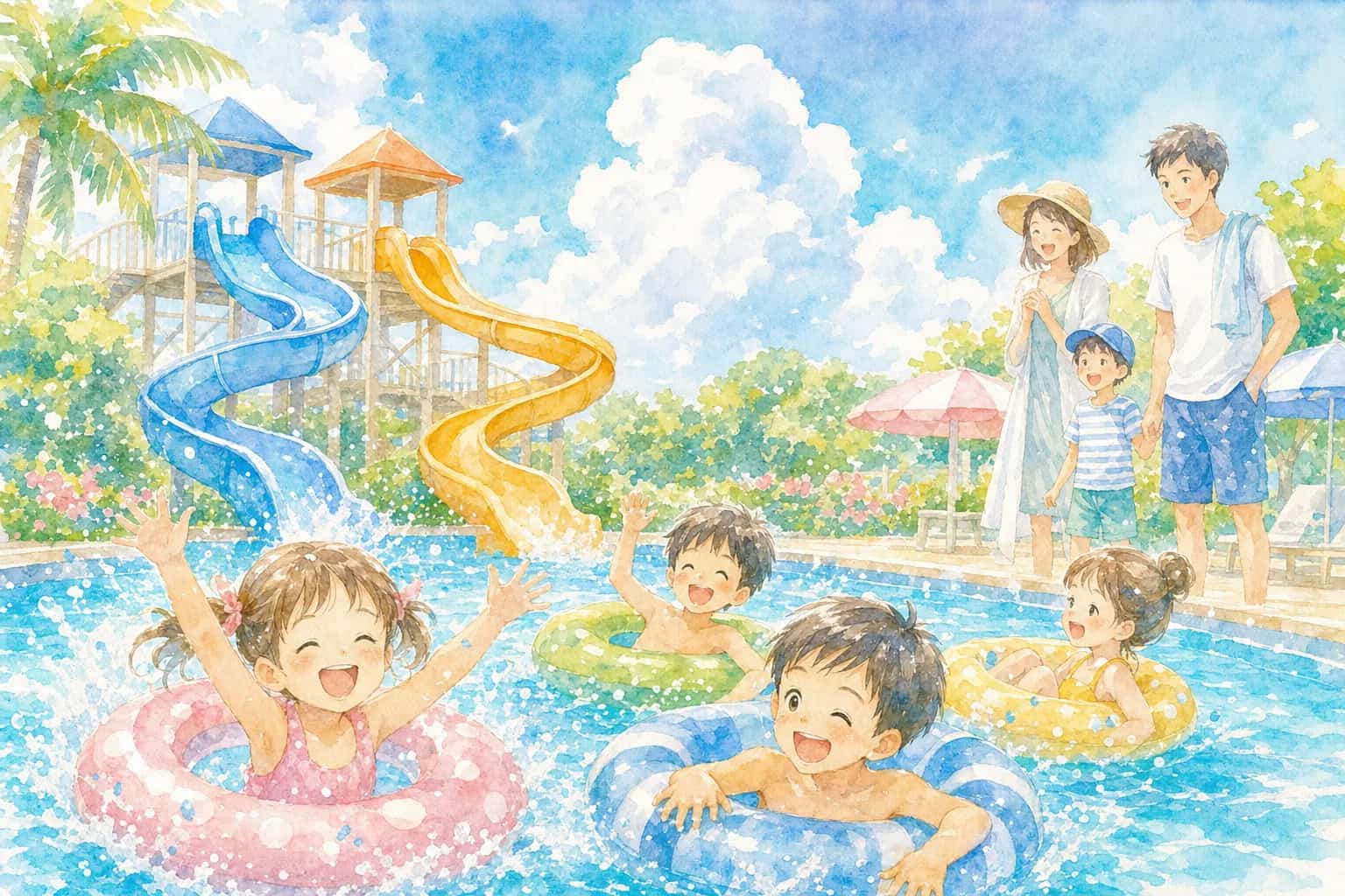 郡山カルチャーパーク プール
