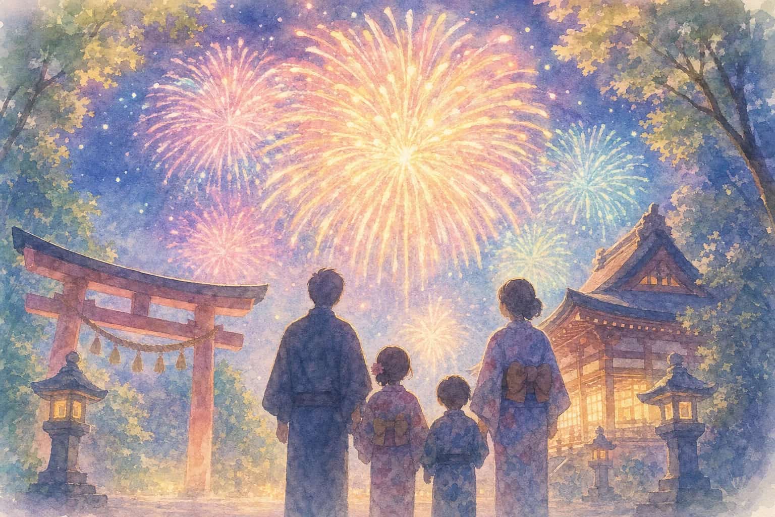 八坂神社例大祭夏祭り 会場