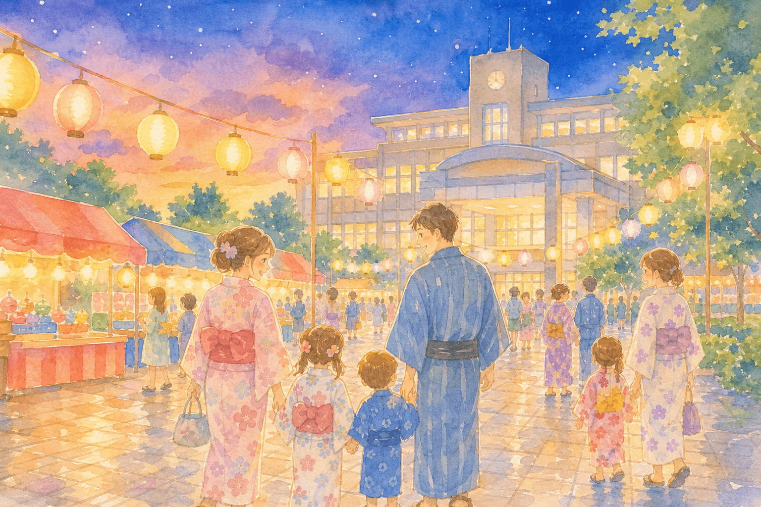 地域が一体となって盛り上がる山香町の夏祭り