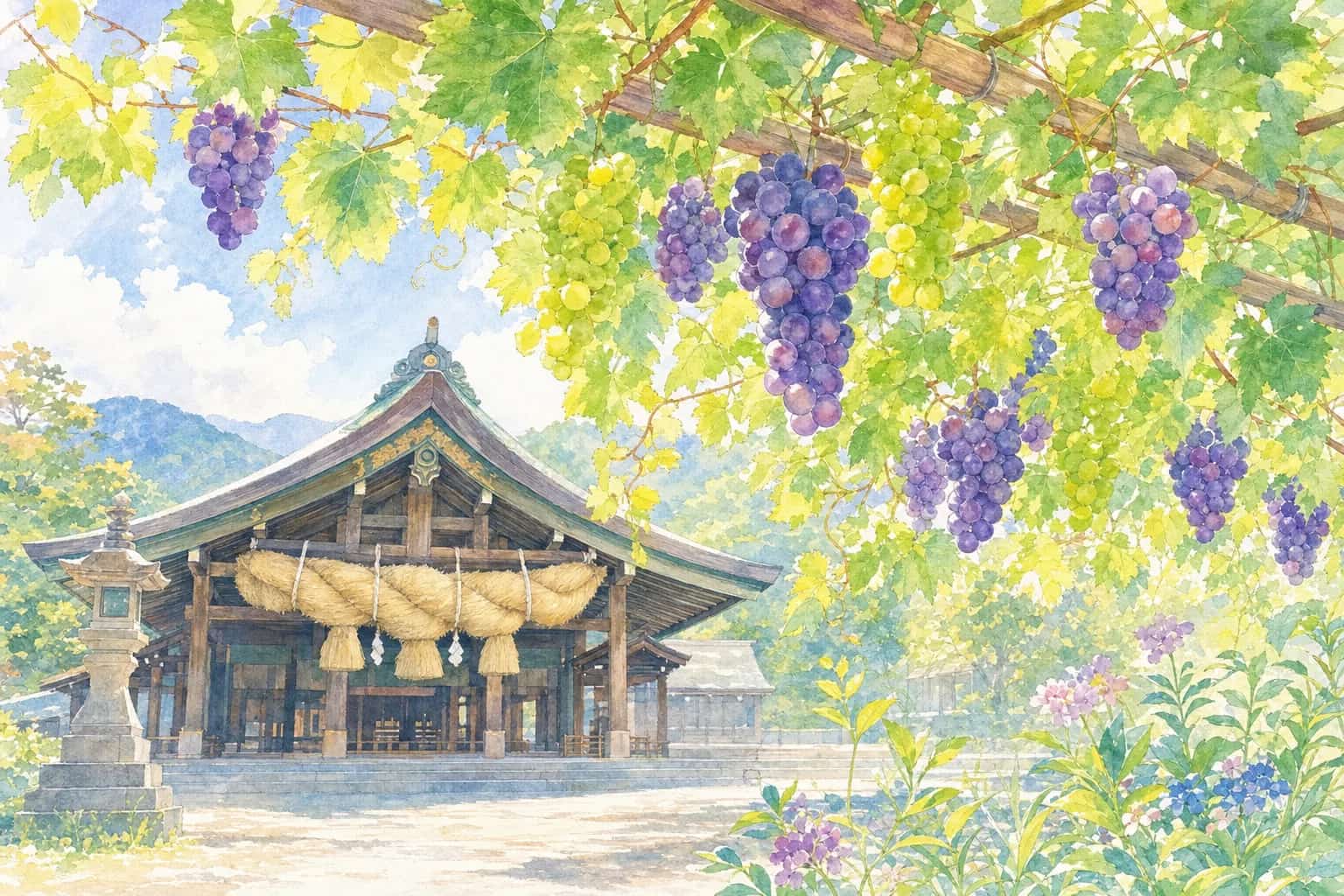 2026年 大社観光ぶどう園の味覚狩り 1日満喫コース