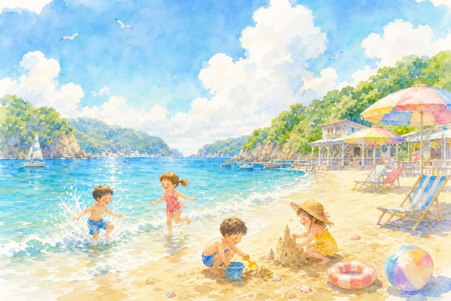 長者ヶ崎・大浜海水浴場