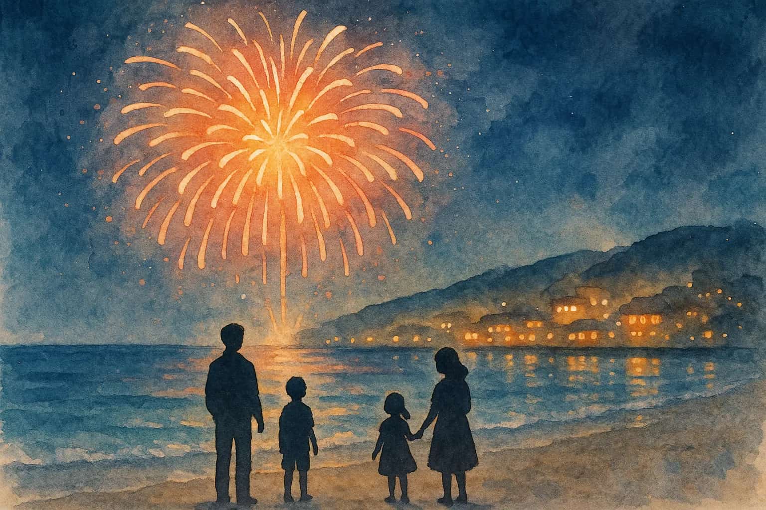 2026年 稲取温泉花火演舞 1日満喫コース