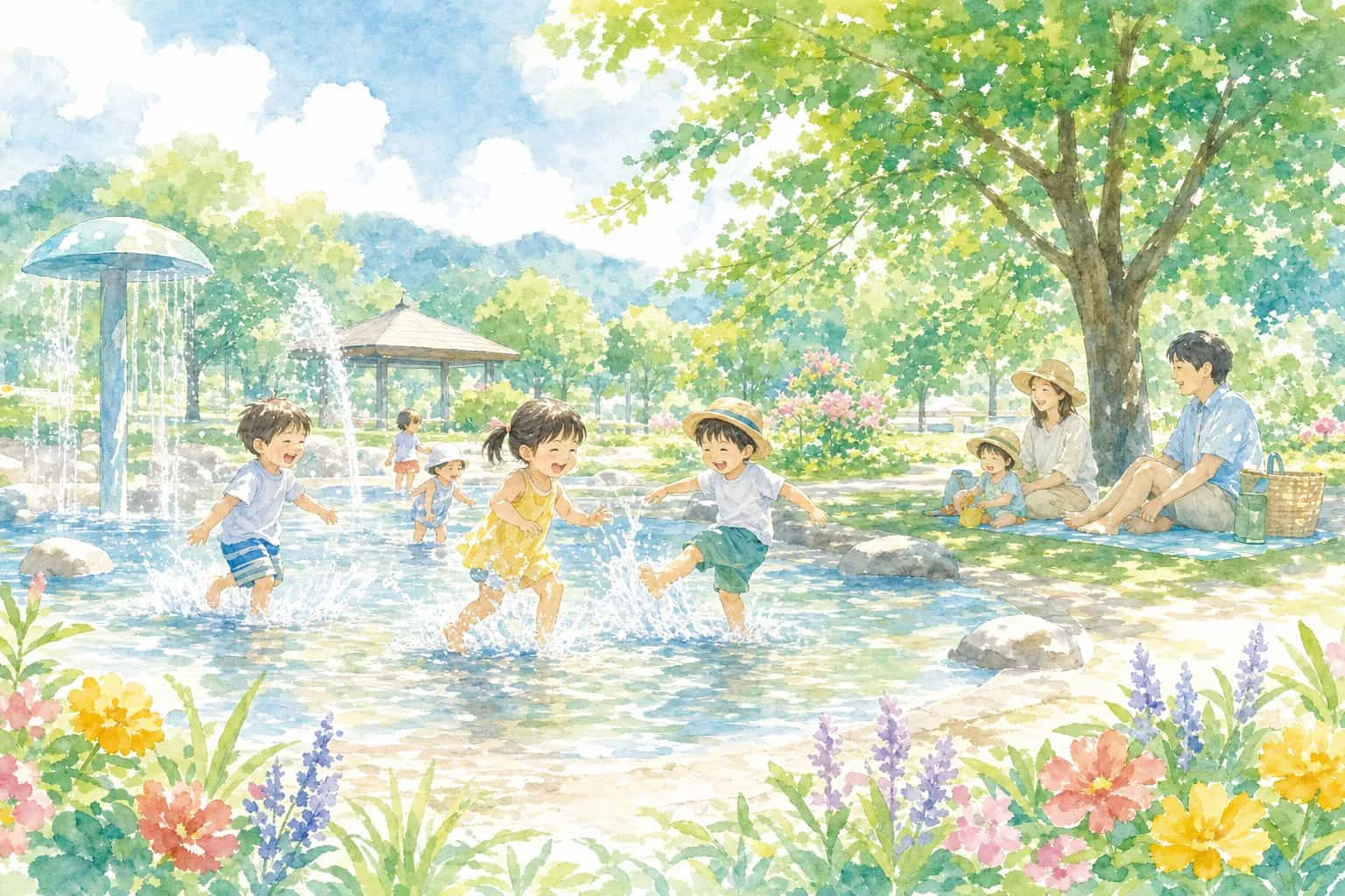 2026年 扇町公園 水遊び・憩いエリア 1日満喫コース