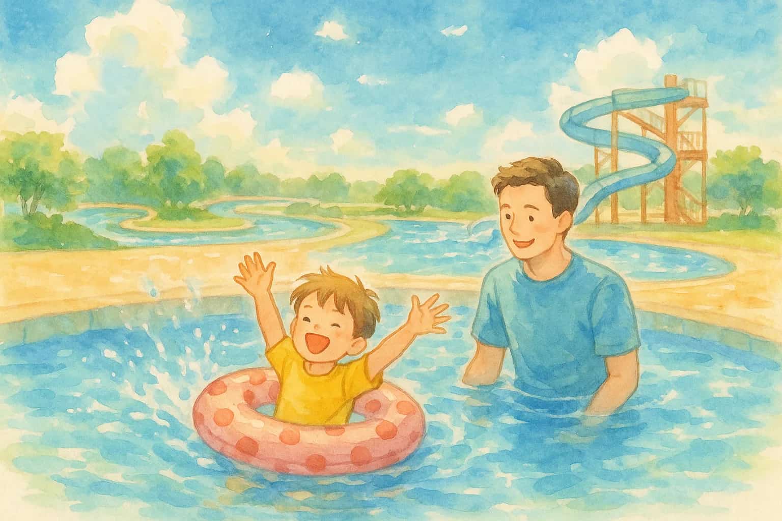 2026年 川越水上公園(ホットスタッフ川越パーク) 1日満喫コース