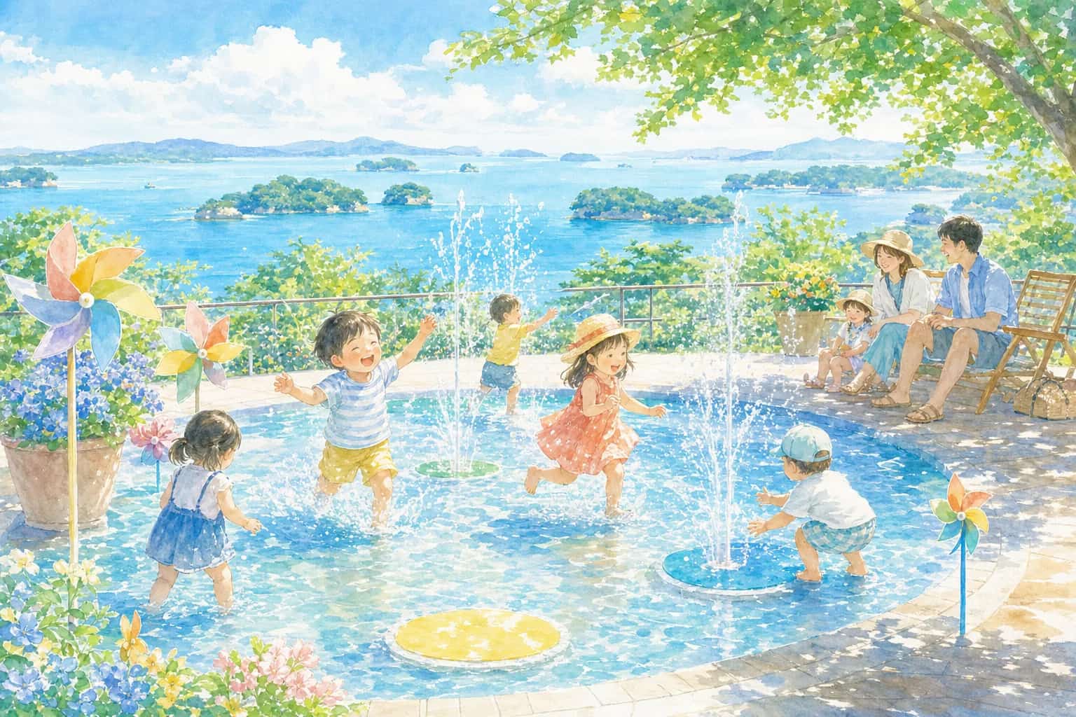 2026: Miyagi Matsushima Rikyu Water Play Zone - A Full Day Course