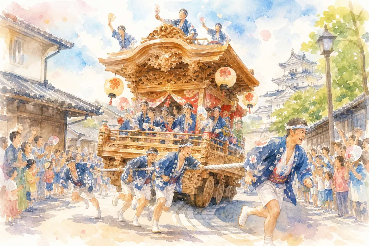 岸和田城下・旧市地区 岸和田だんじり祭会場