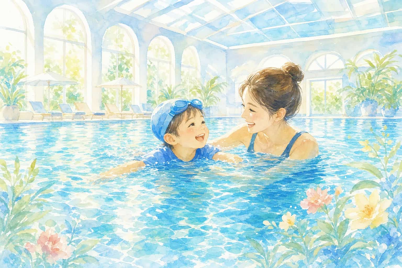 2026年 板橋区立小豆沢体育館 AZU Pool 1日満喫コース