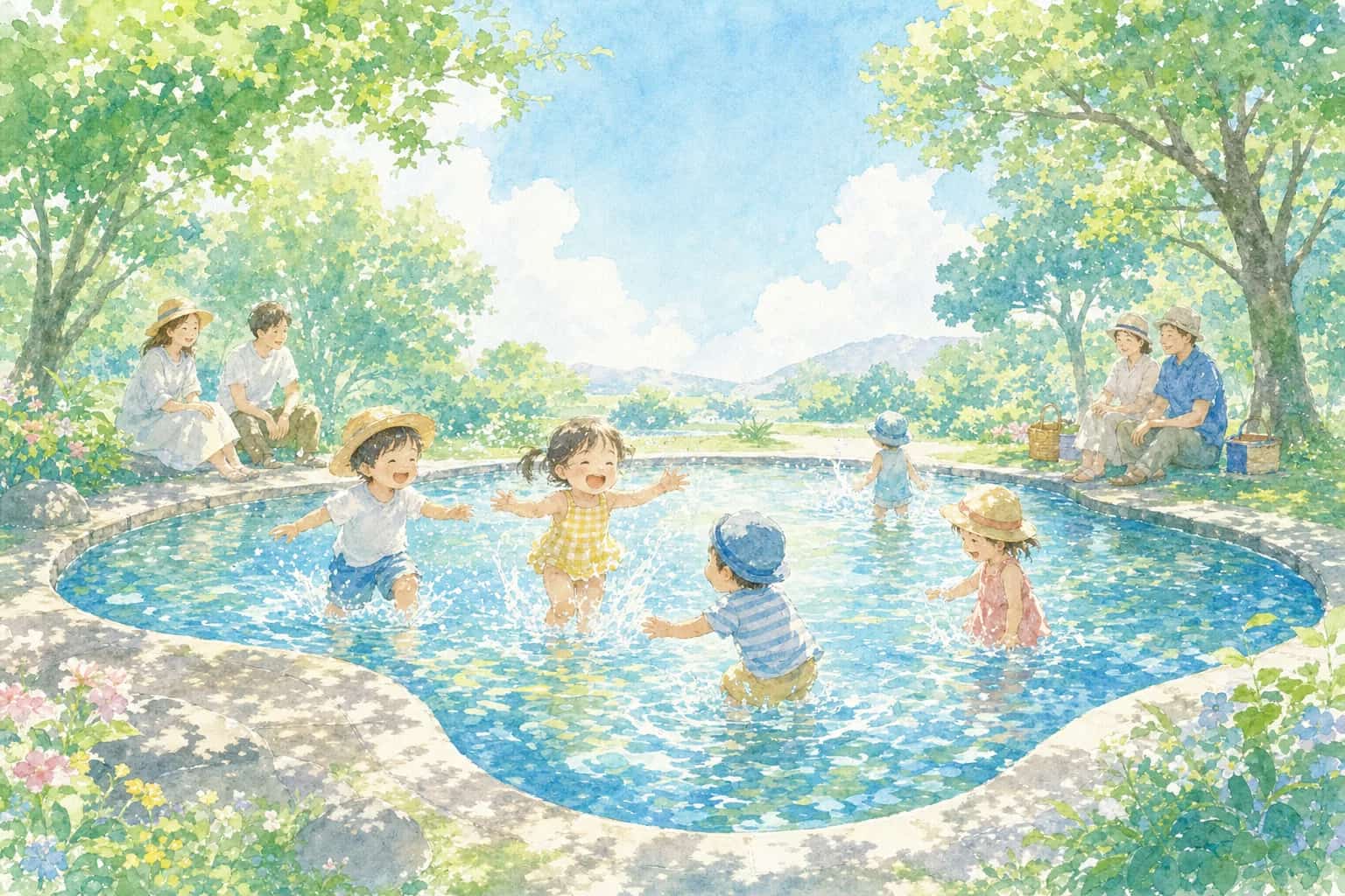 2026年 ひょうたん池公園 水遊び施設 1日満喫コース