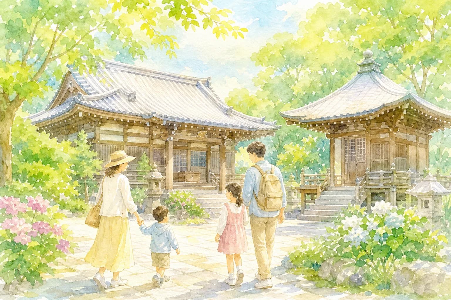 国宝の古刹で静かな境内をゆっくり散策