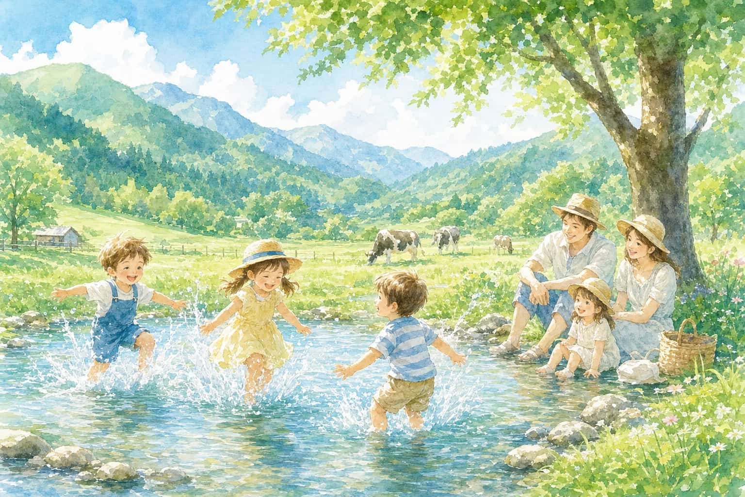 2026年 三瀬ルベール牧場どんぐり村 じゃぶじゃぶ池 1日満喫コース