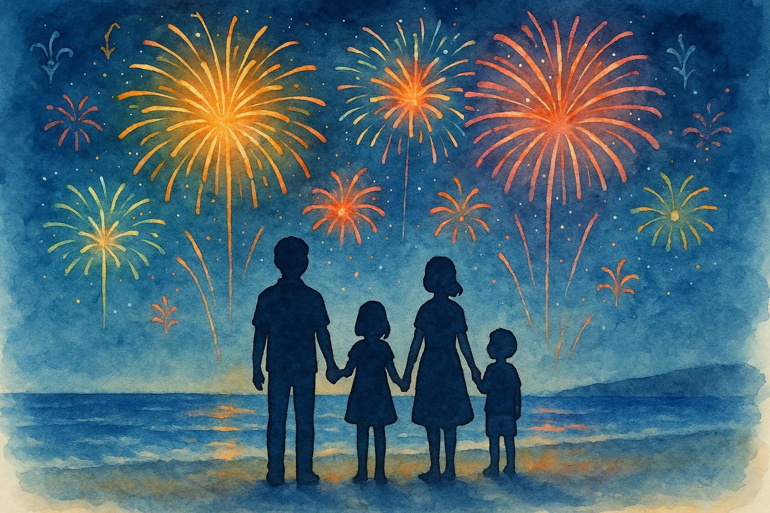 日本海にひと泳ぎ