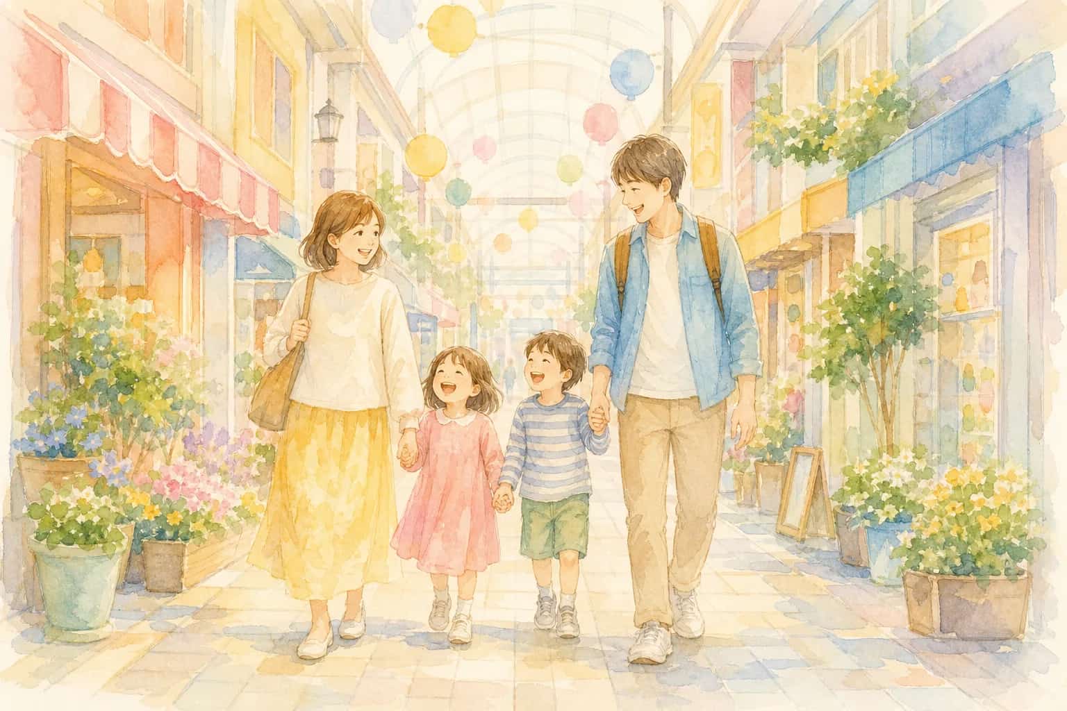 三和本通商店街