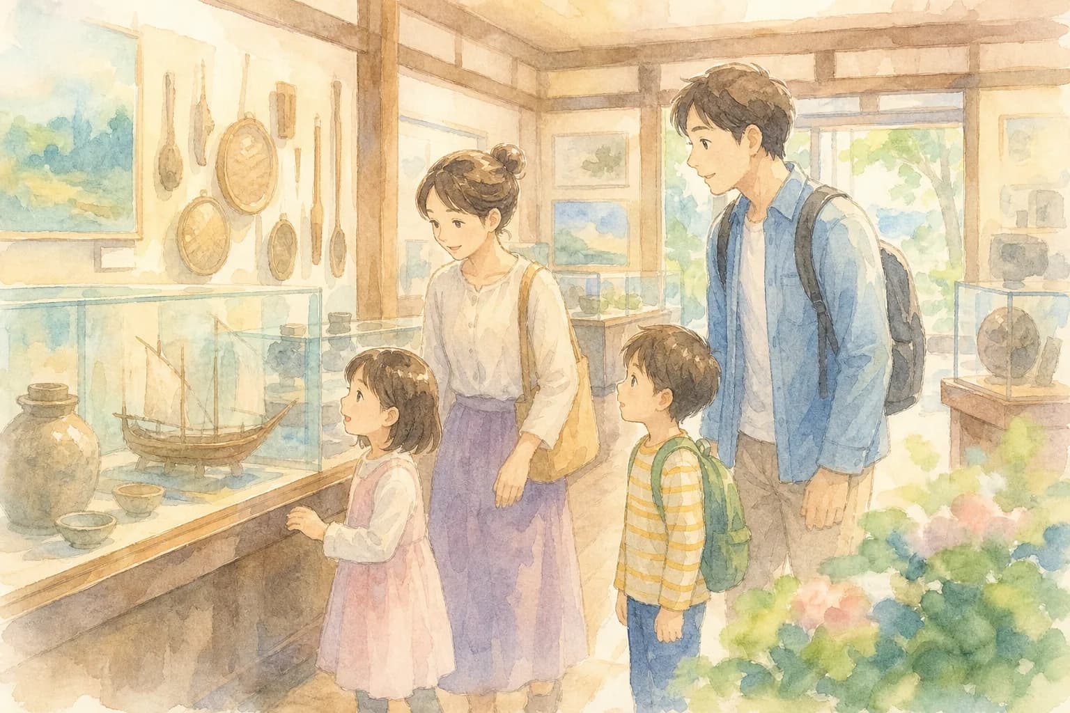 海とともに歩んできた島の歴史を学ぶ