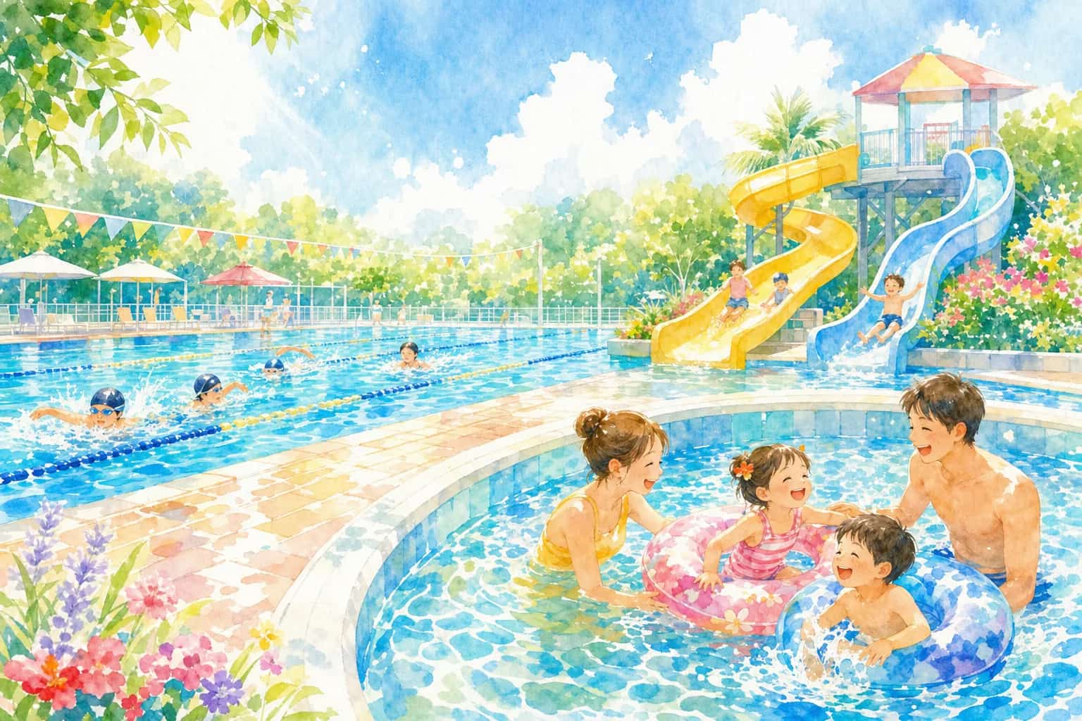 やまぐちリフレッシュパーク市民プール