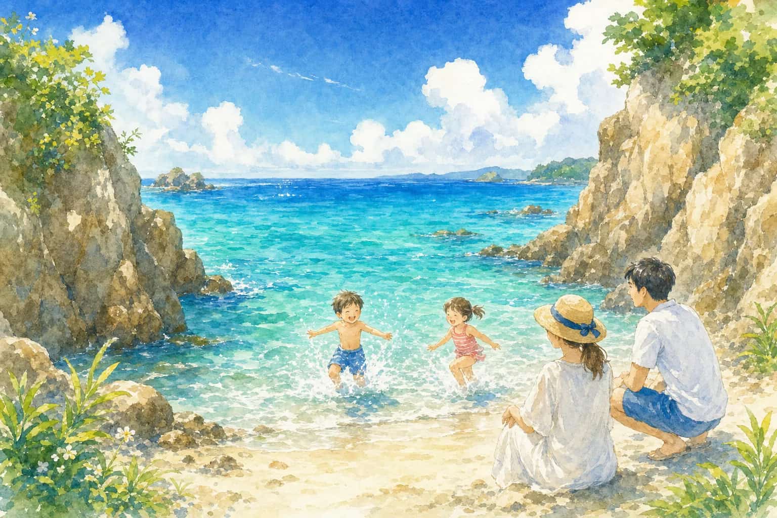 2026年 長者ヶ崎海水浴場 1日満喫コース