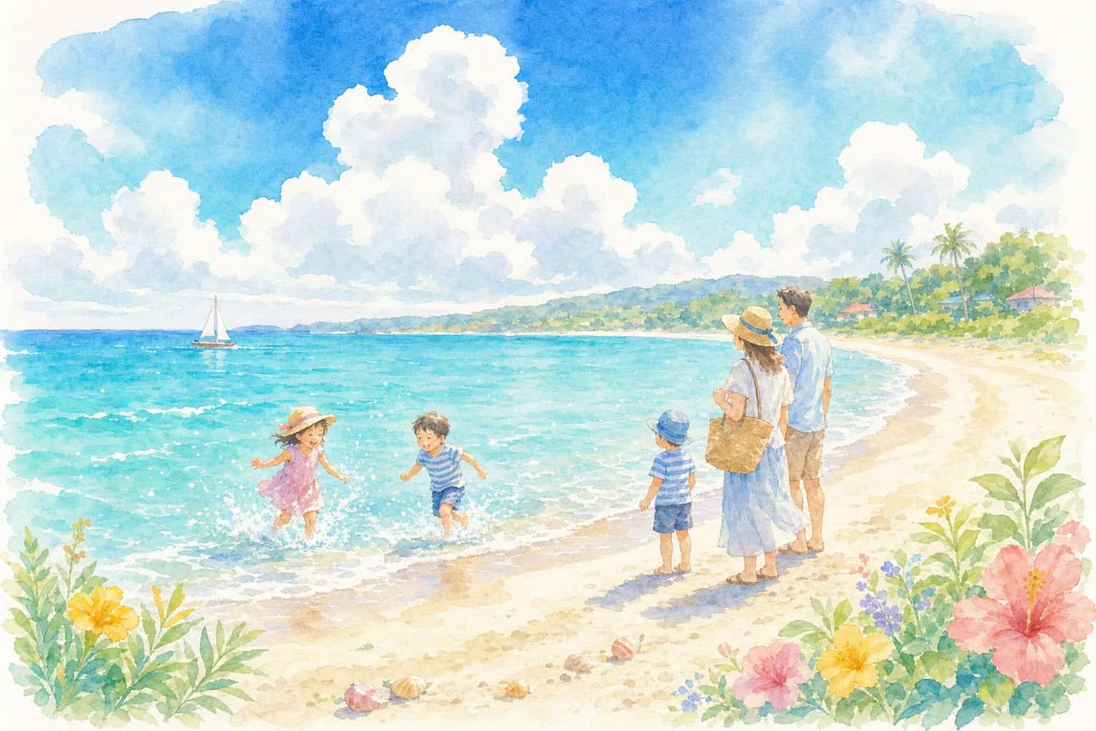 御宿海水浴場(中央・浜・岩和田)