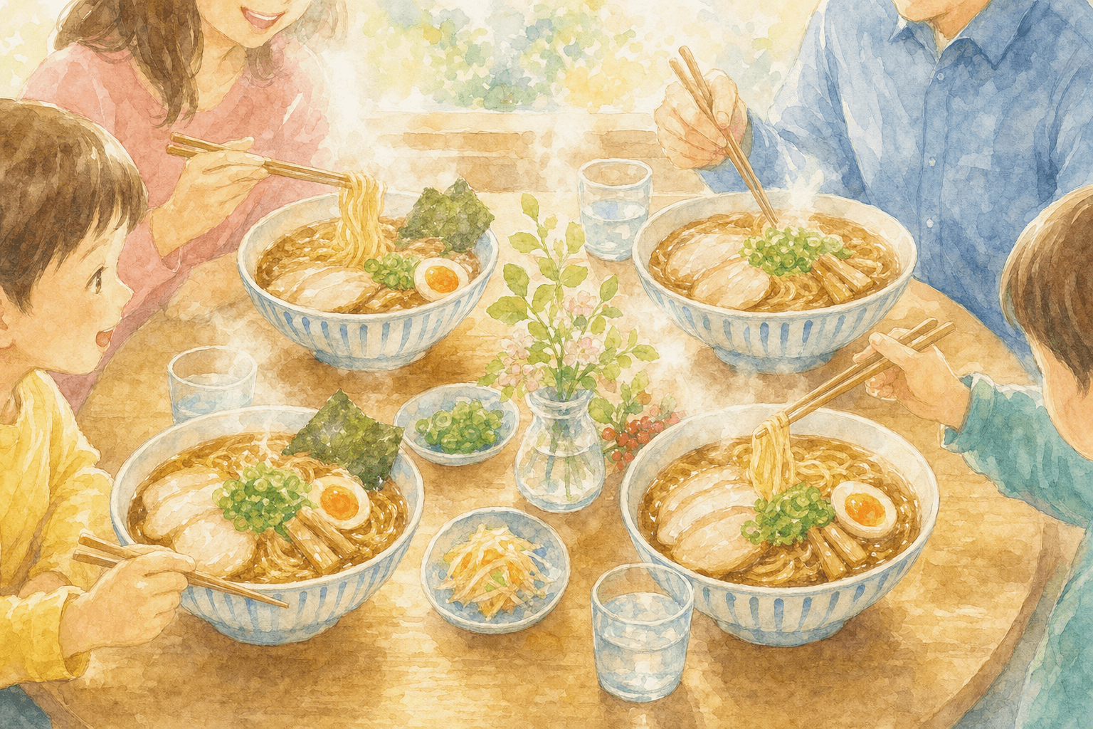 鶏だし醤油に親鶏チャーシューが香ばしい笠岡ラーメンの老舗