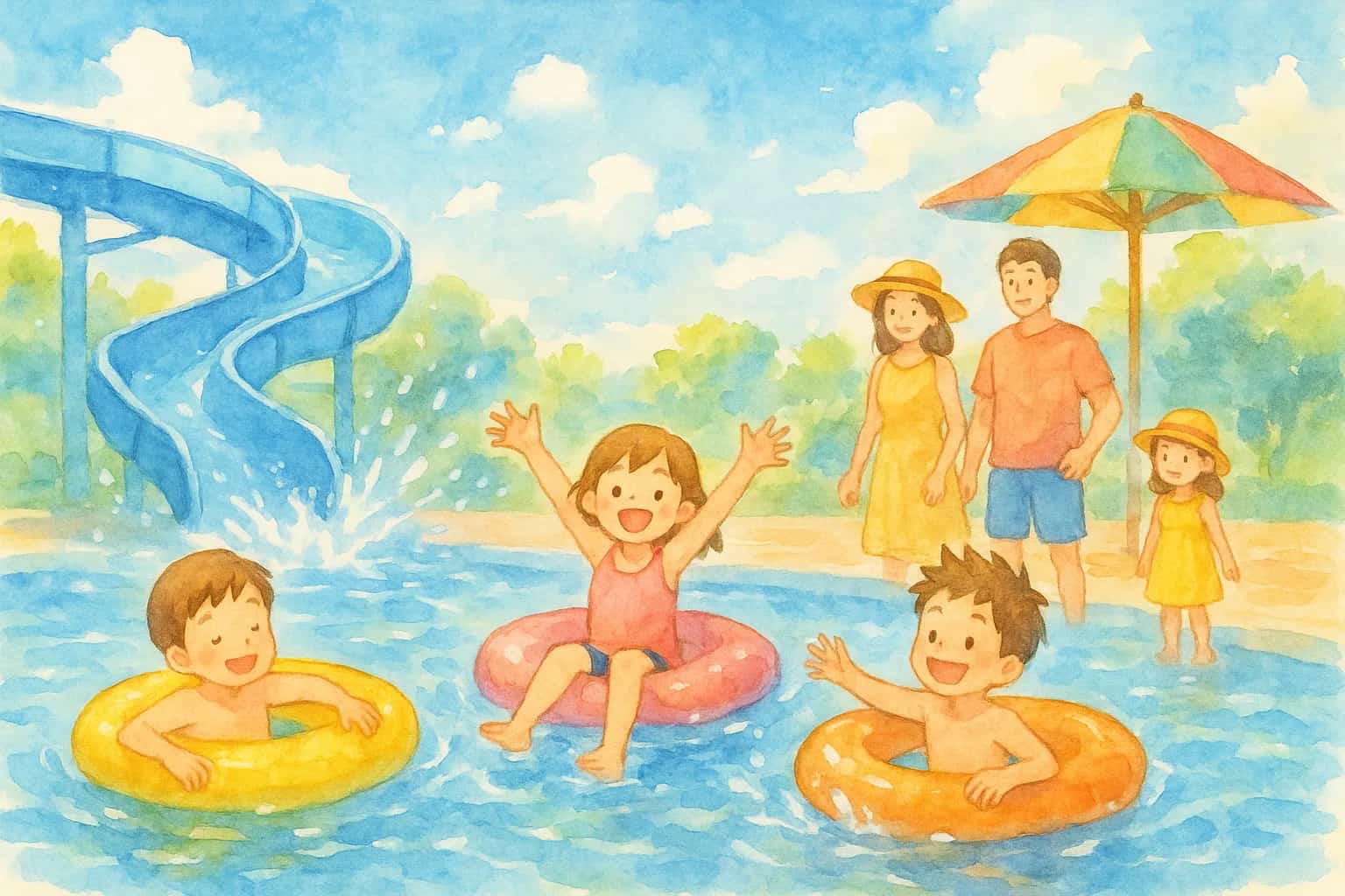 2026年 レジャープールアクアシアン 1日満喫コース