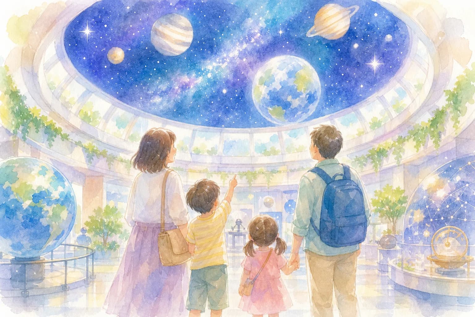 にしわき経緯度地球科学館 テラ・ドーム